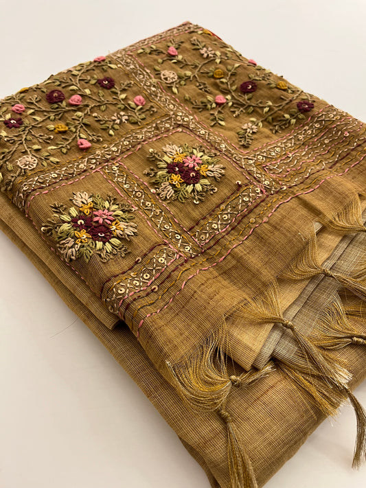 Linen Embroidery Fancy