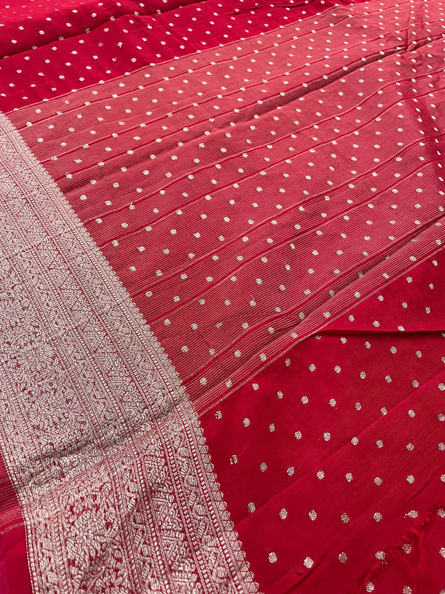 Banarasi silver butties