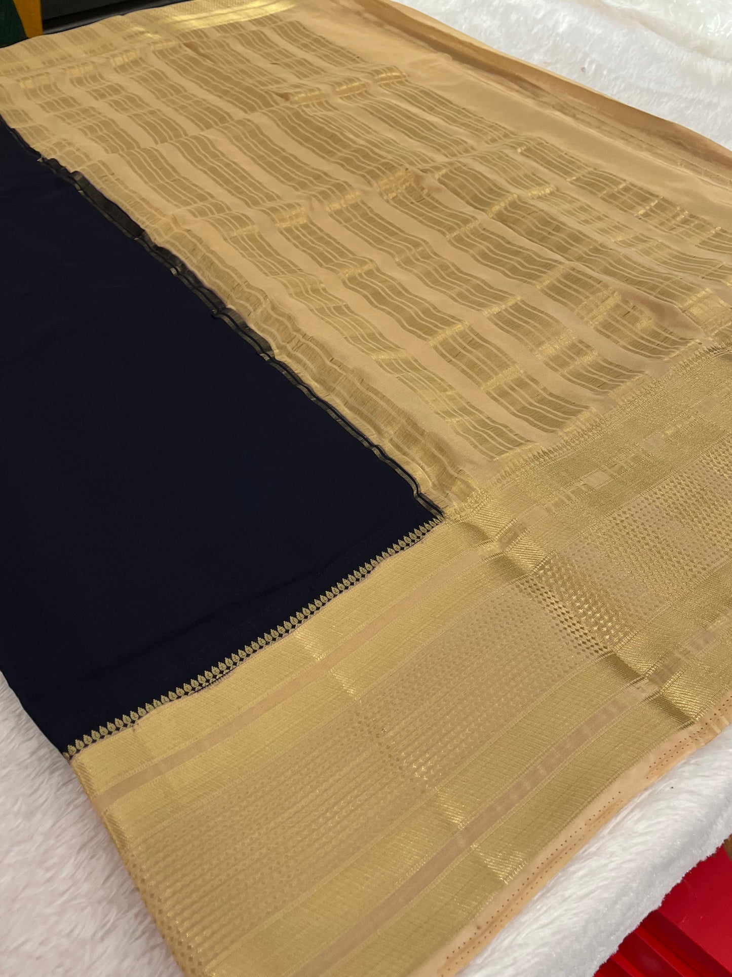 Semi Crepe Mysore Silk