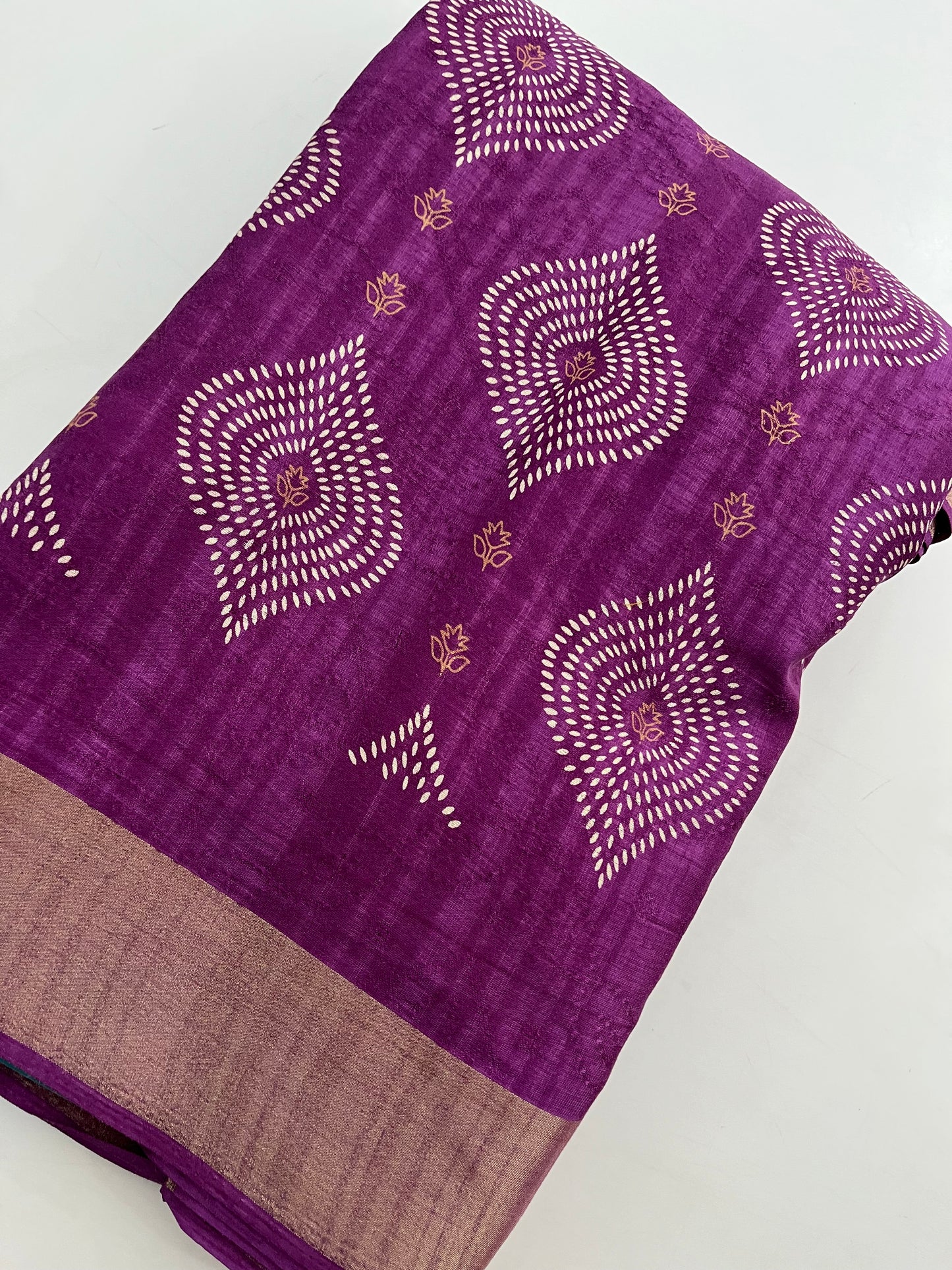 Ju11 Tussar Chiffon
