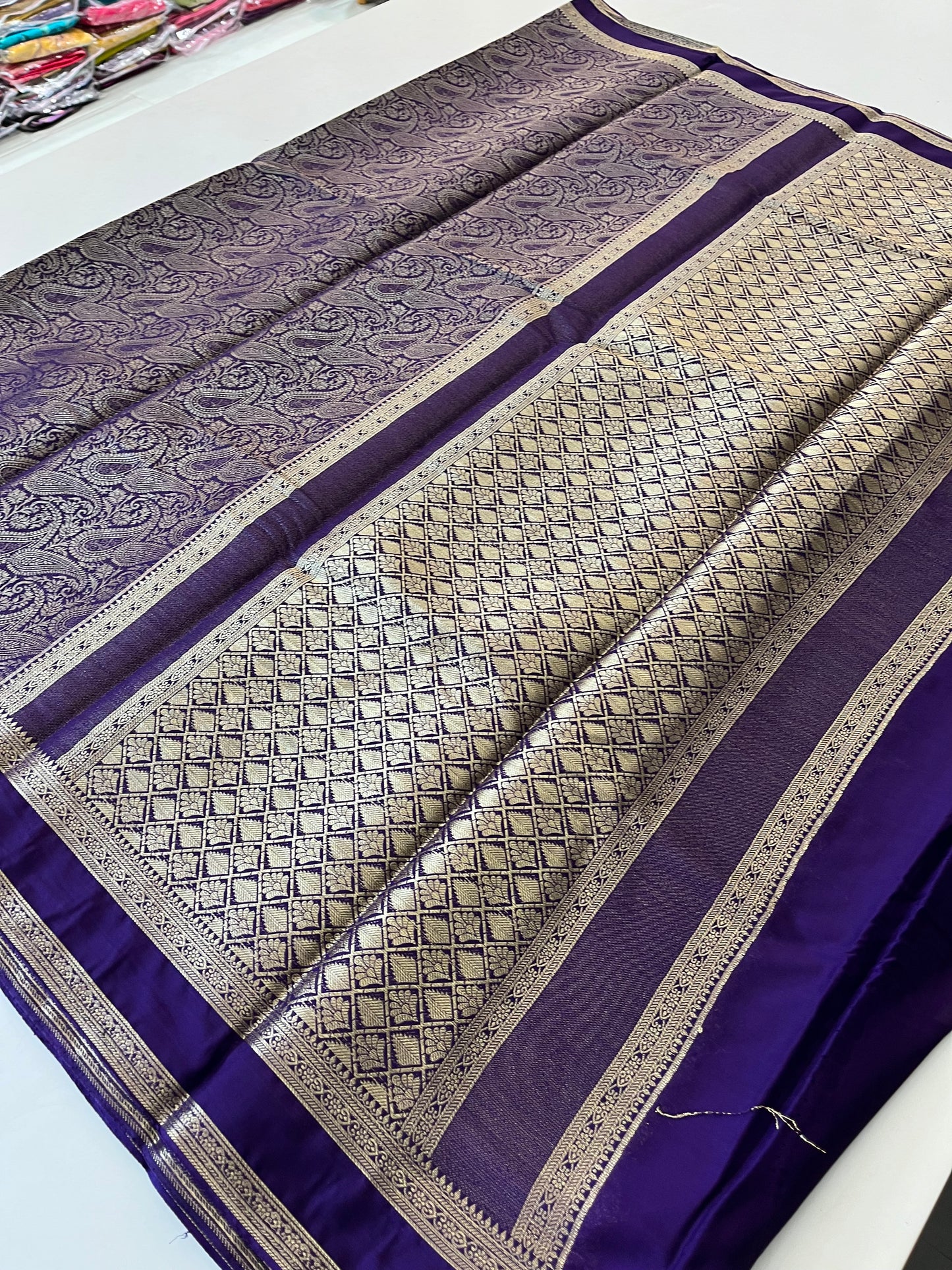 Banarasi brocade soft silk
