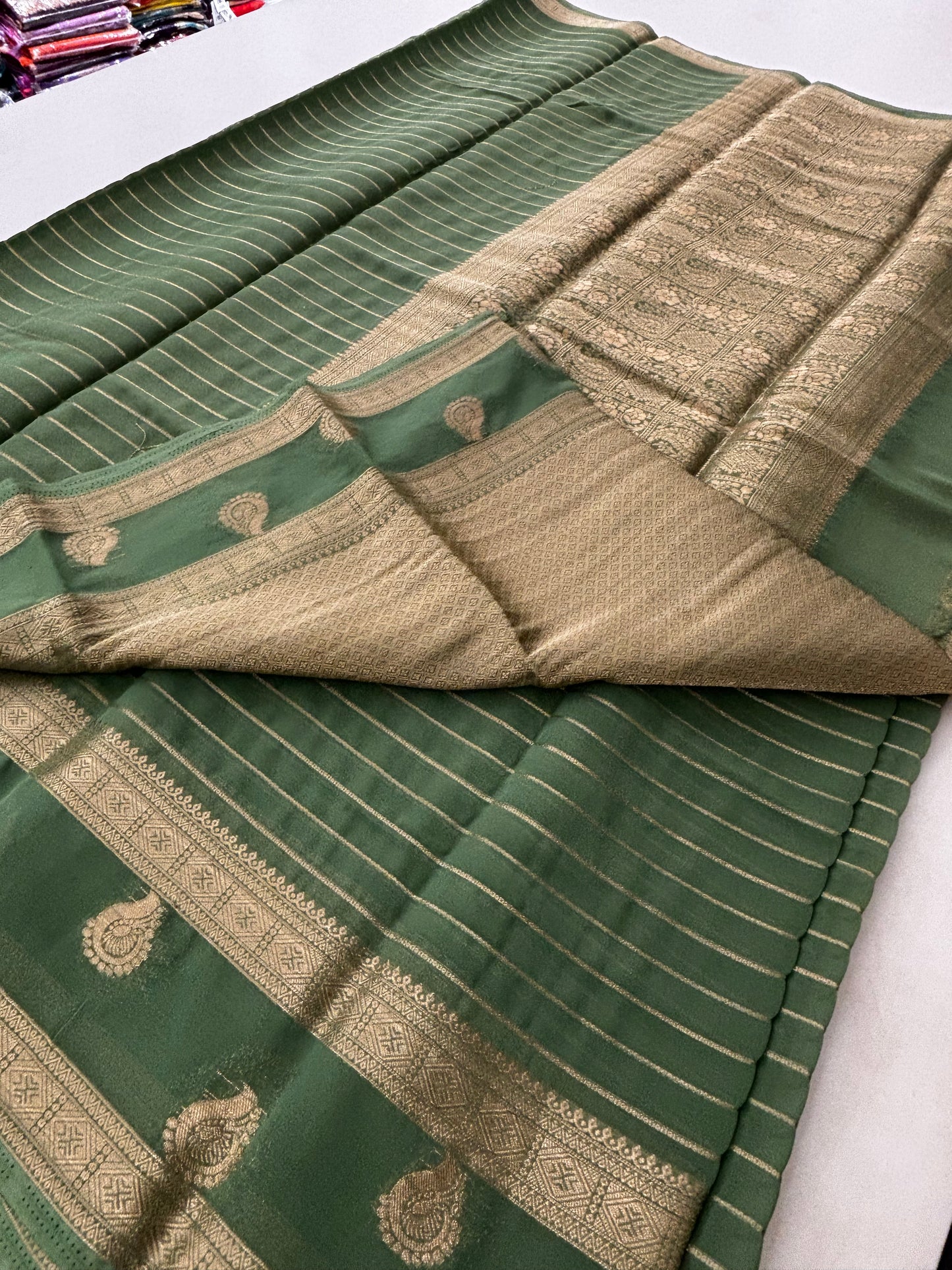 Premium Chiffon Saree-M15
