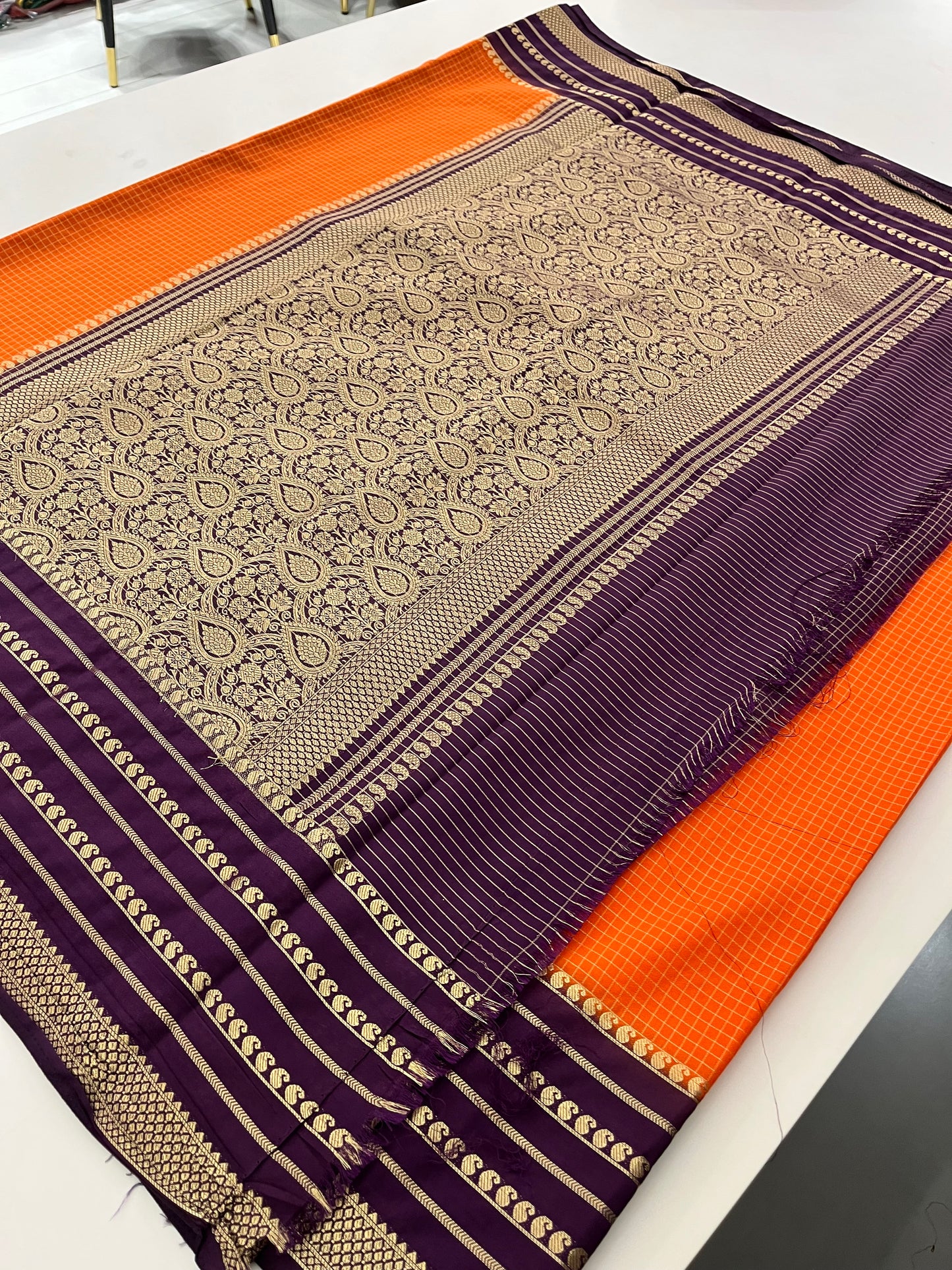 Crepe Silk Designer Saree
