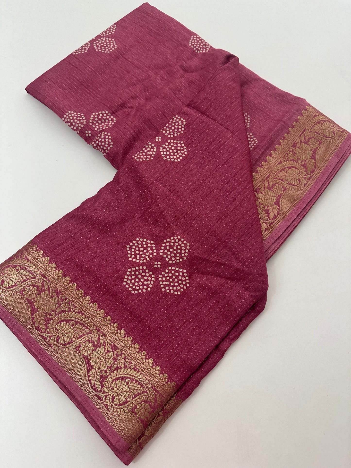 Tussar Chiffons Lines-J13