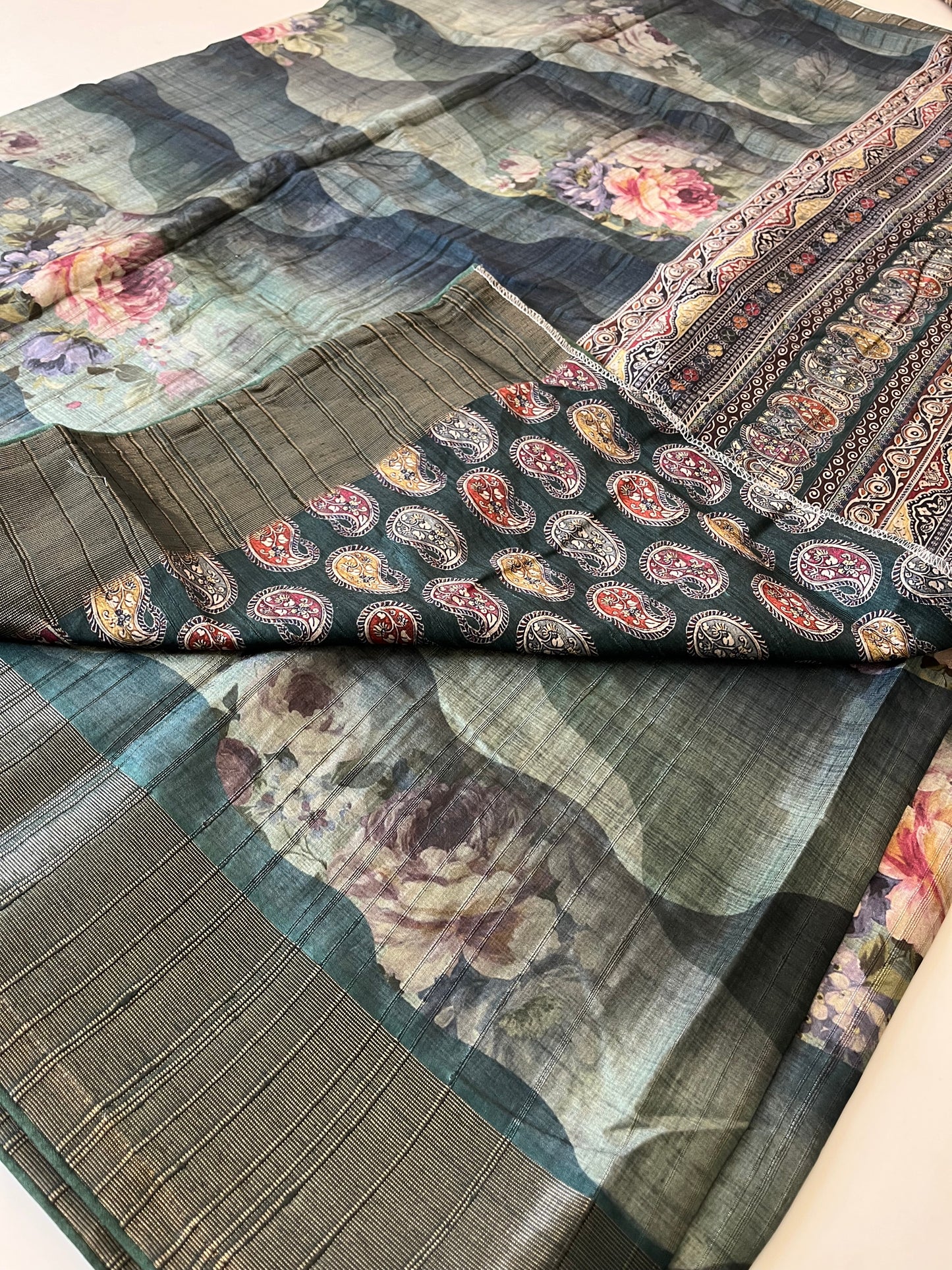 Designer Tussar Fancy