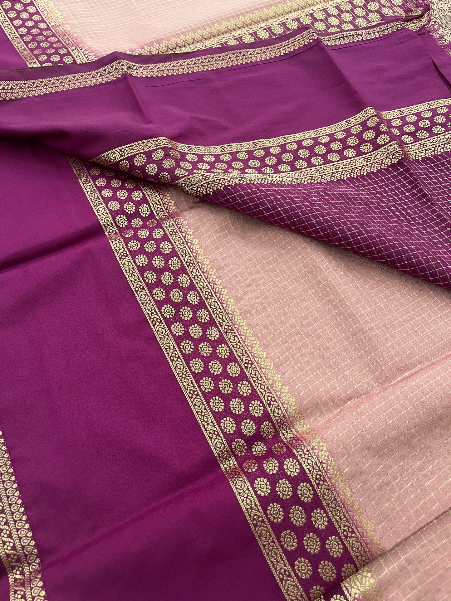 Designer crape silk