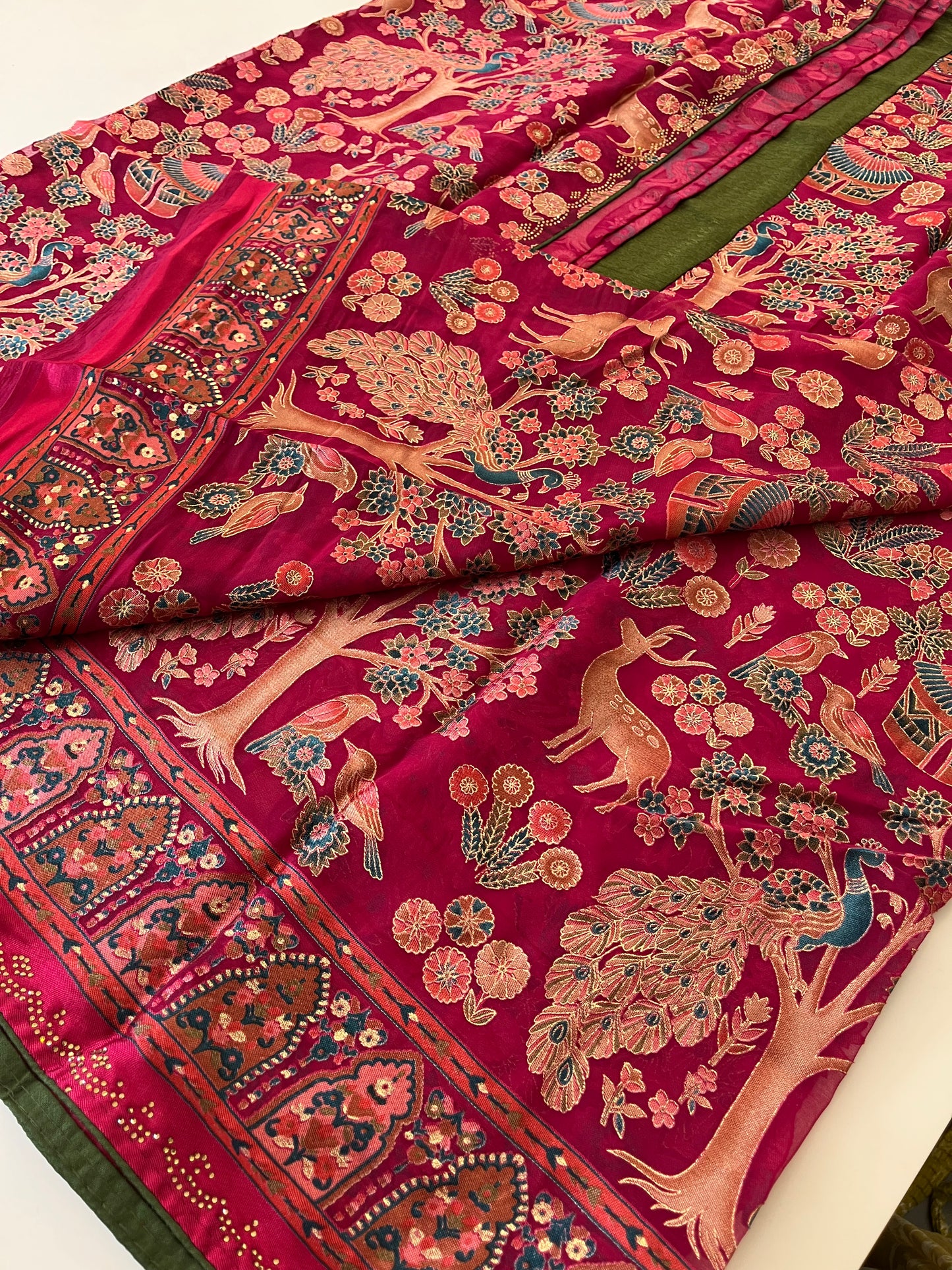 New Designer Fancy Saree 127-1129