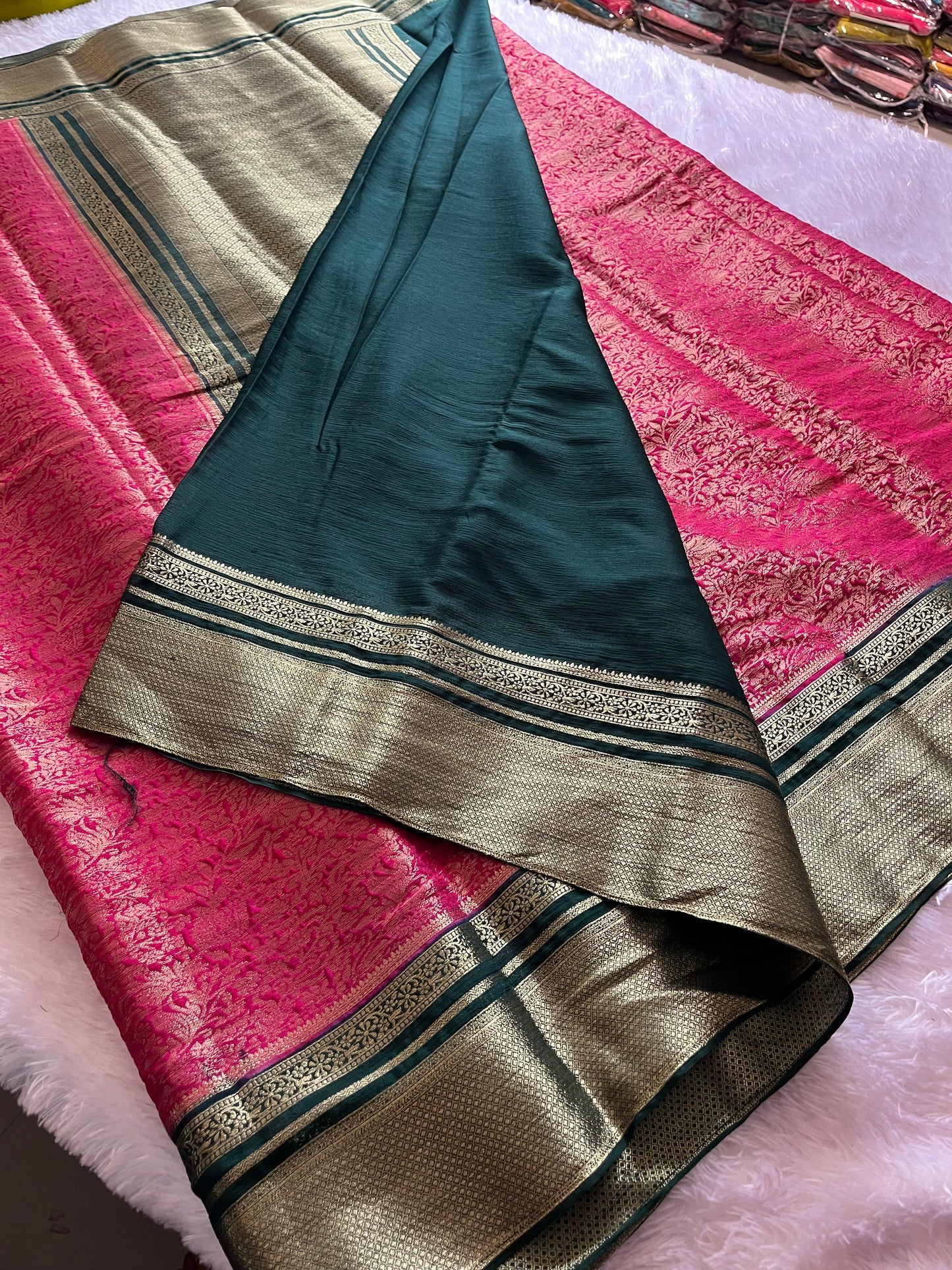 Banarasi Brocade soft silk