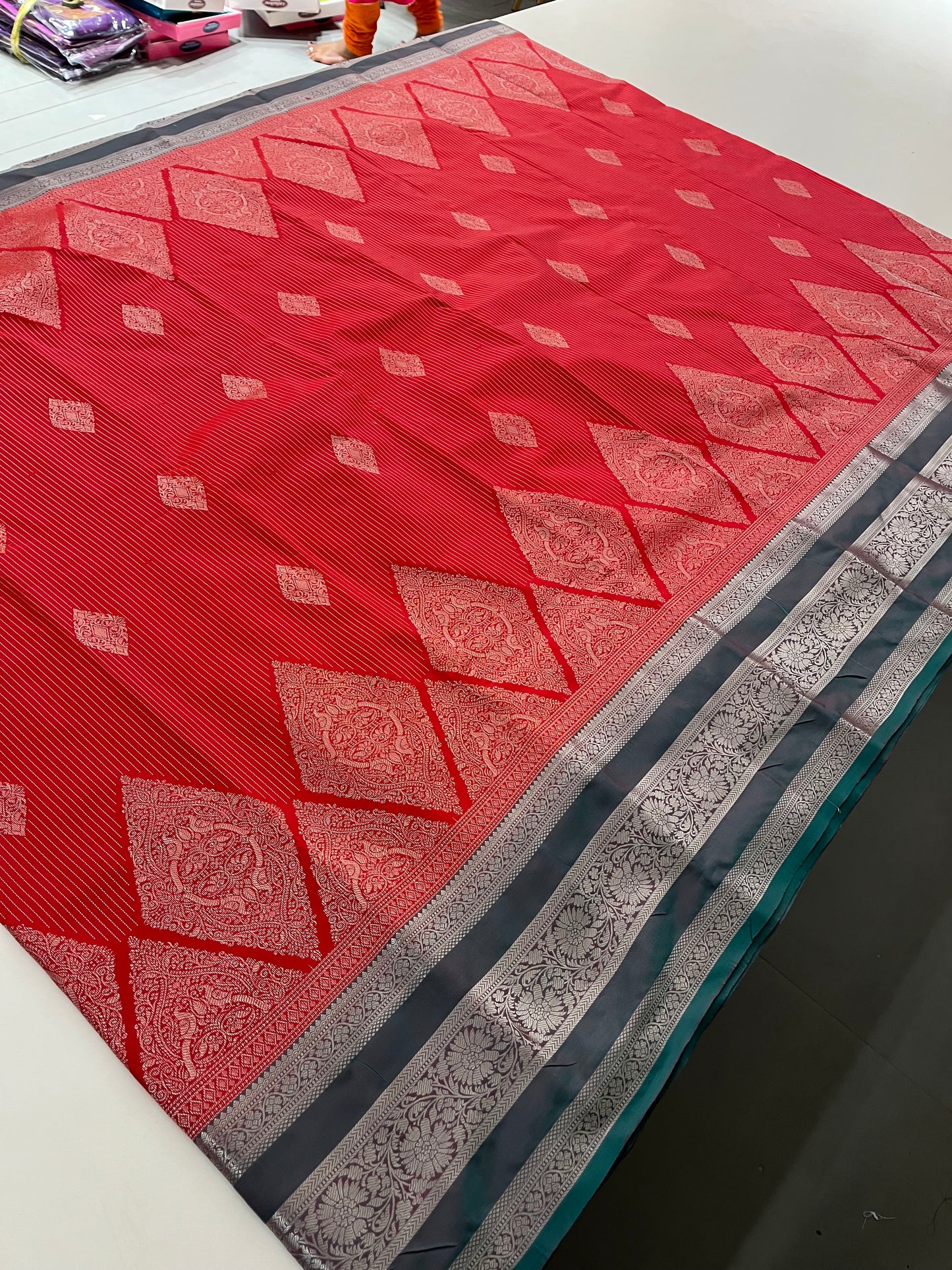 Kanchi Sami Silk Brocade