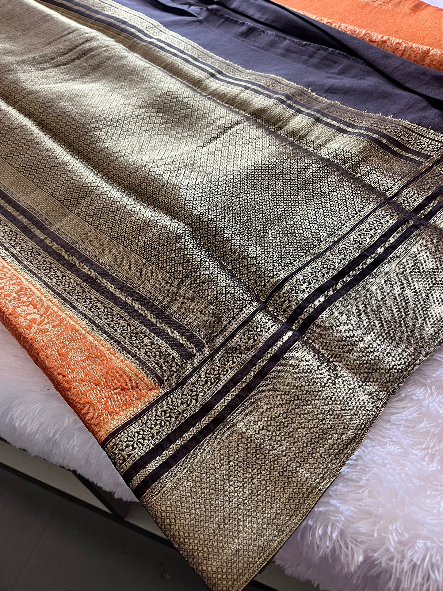 Banarasi Brocade soft silk