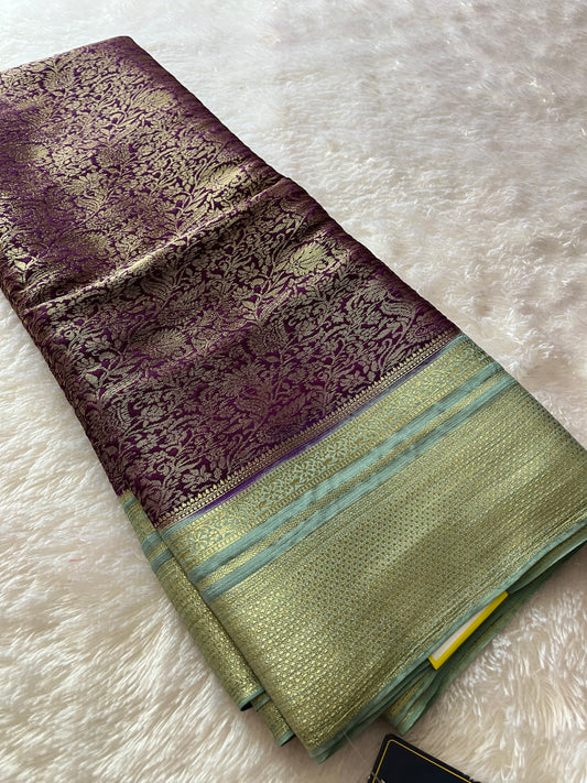 Banarasi Brocade soft silk