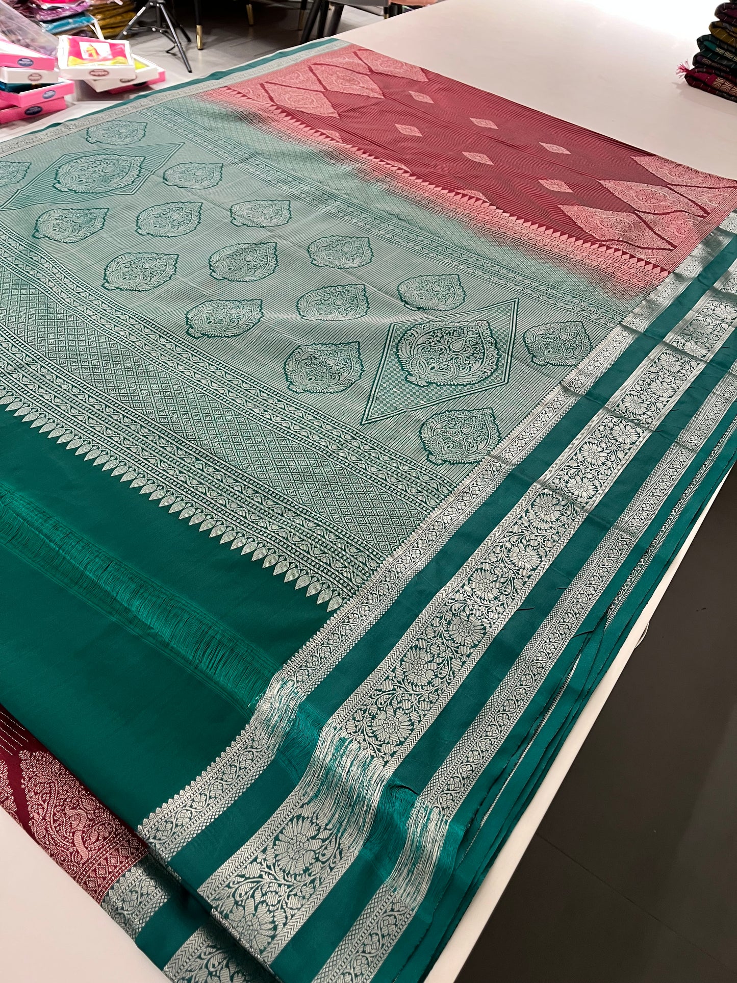 Kanchi Sami Silk Brocade