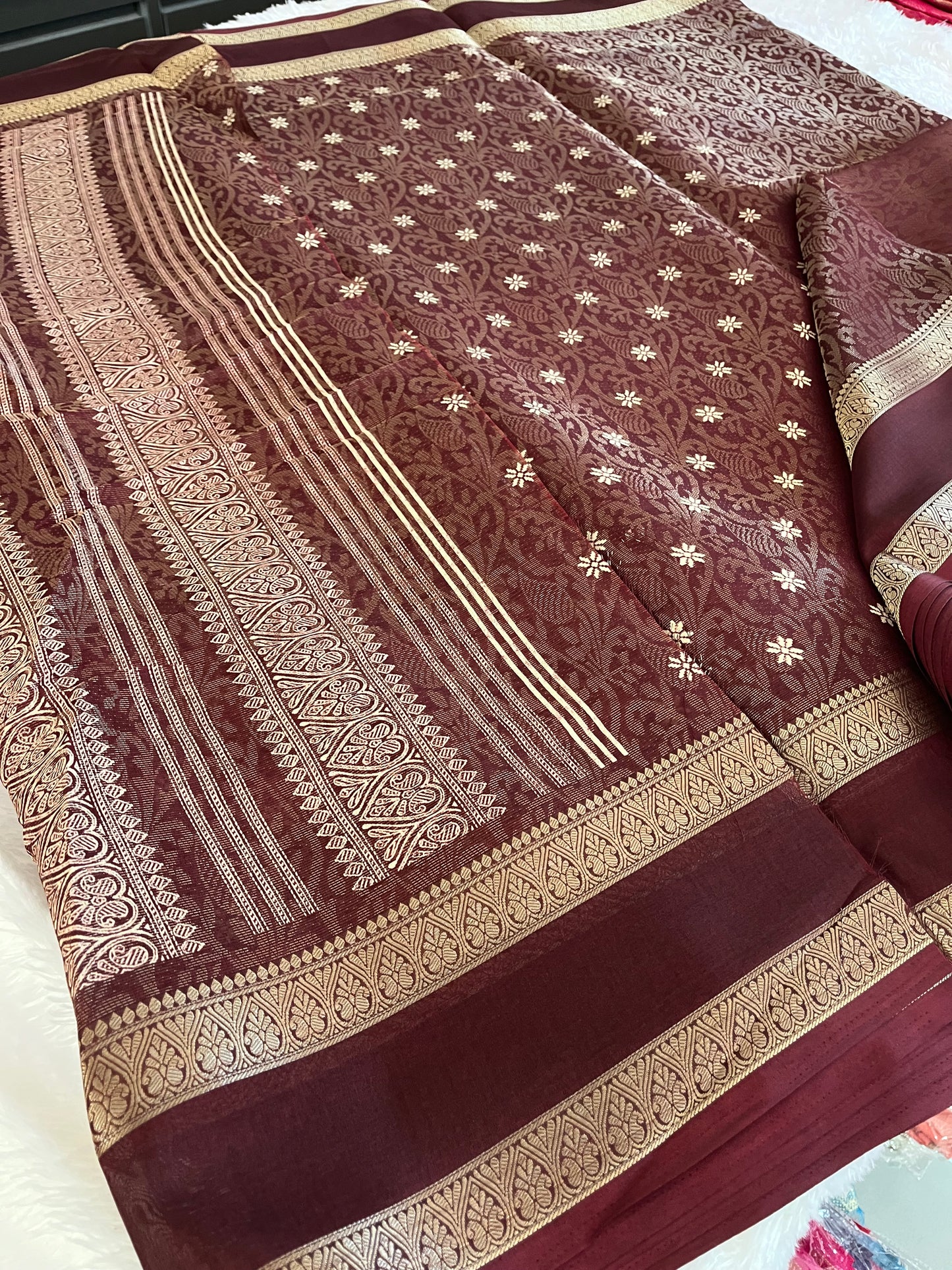 Brocade chiffon