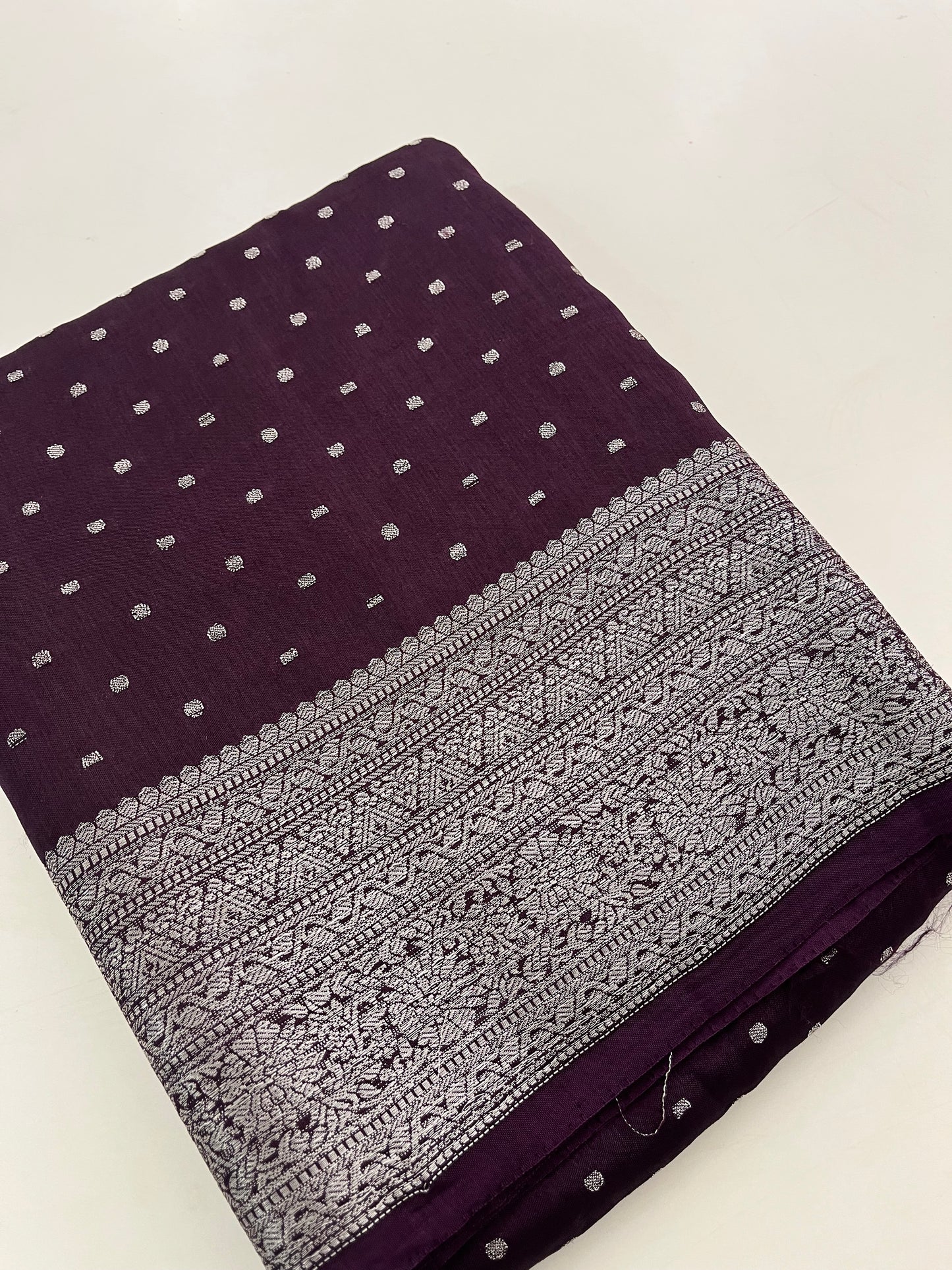Banarasi silver butties