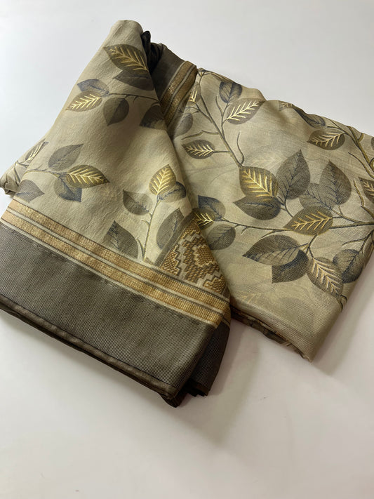 Printed Brosso Saree