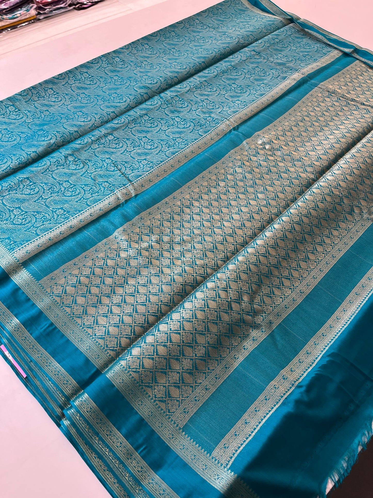 Banarasi brocade soft silk