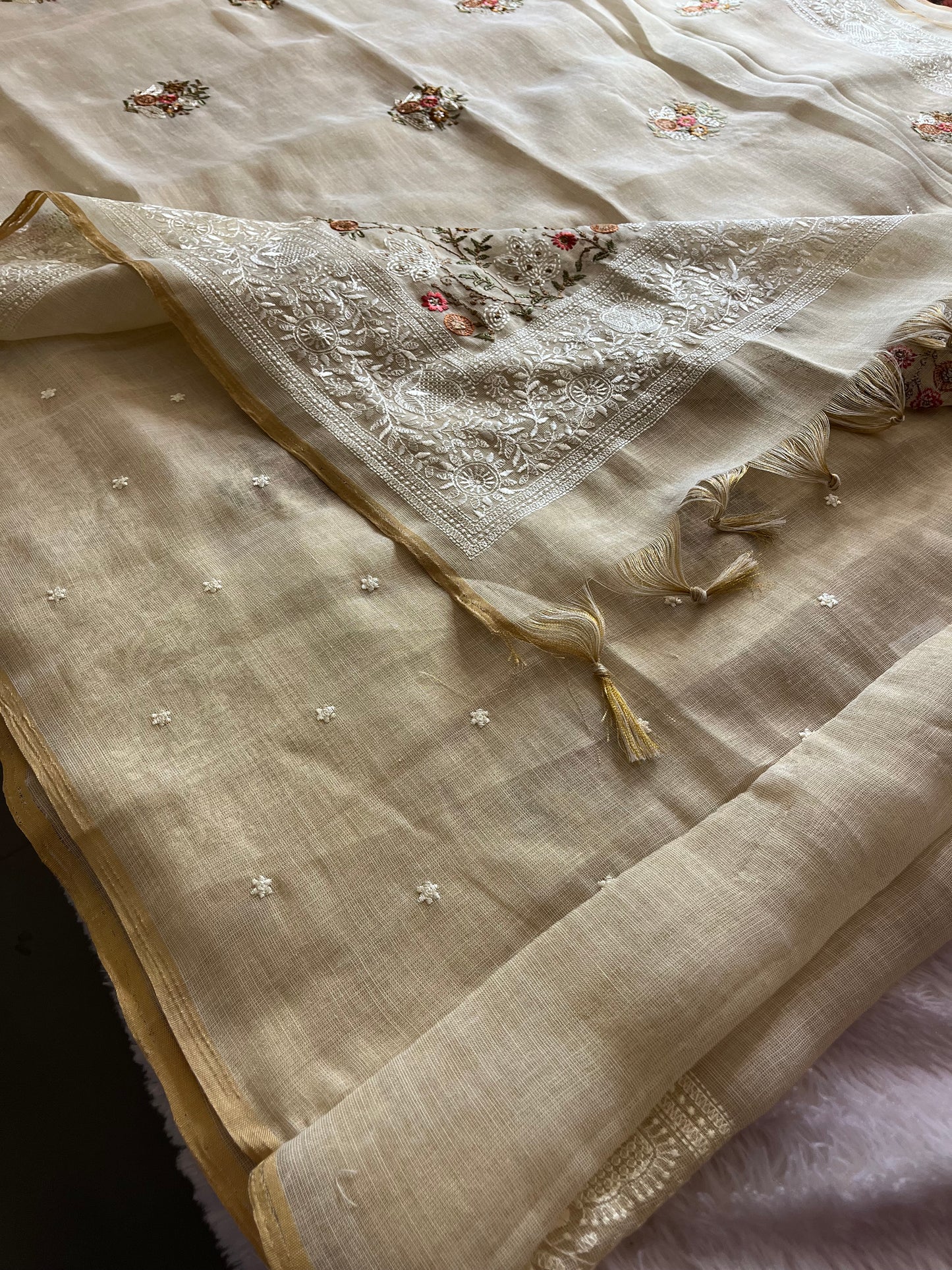 Linen Designer Embroidery