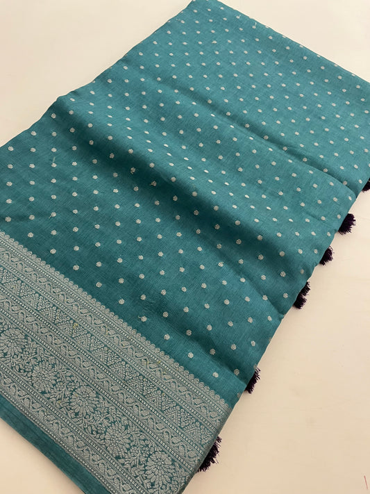 Banarasi Silver Butties