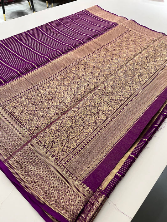 Crepe Silk Fancy Saree