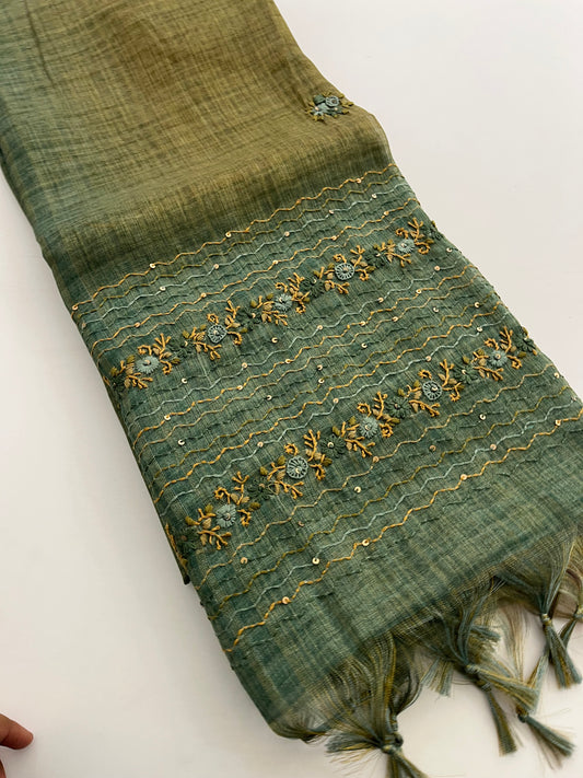 Linen Embroidery Fancy