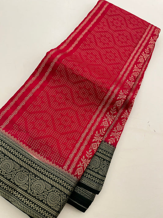 Crepe Fancy Saree