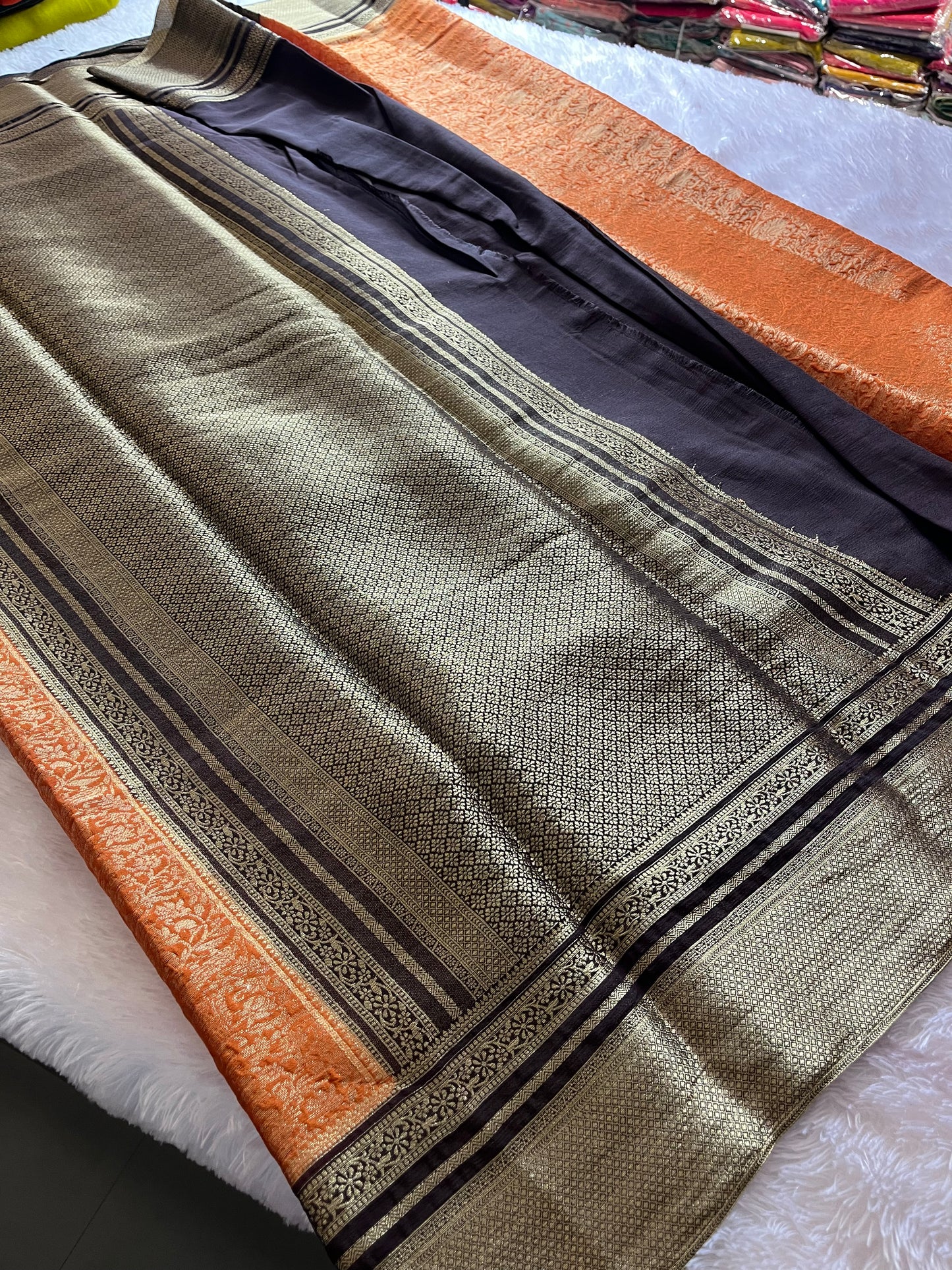Banarasi Brocade soft silk