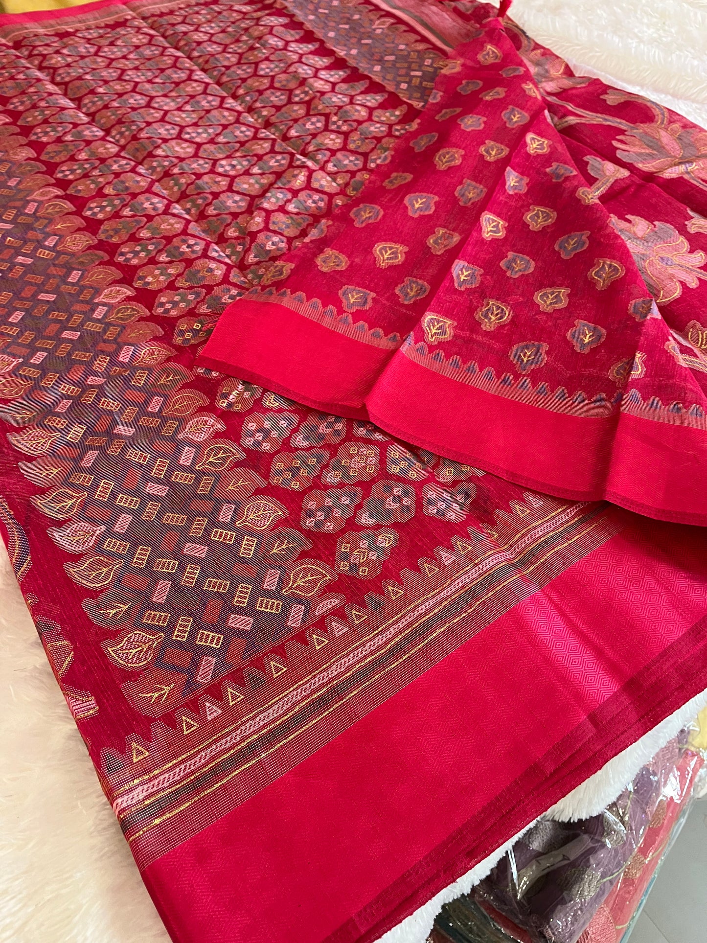Linen chiffon