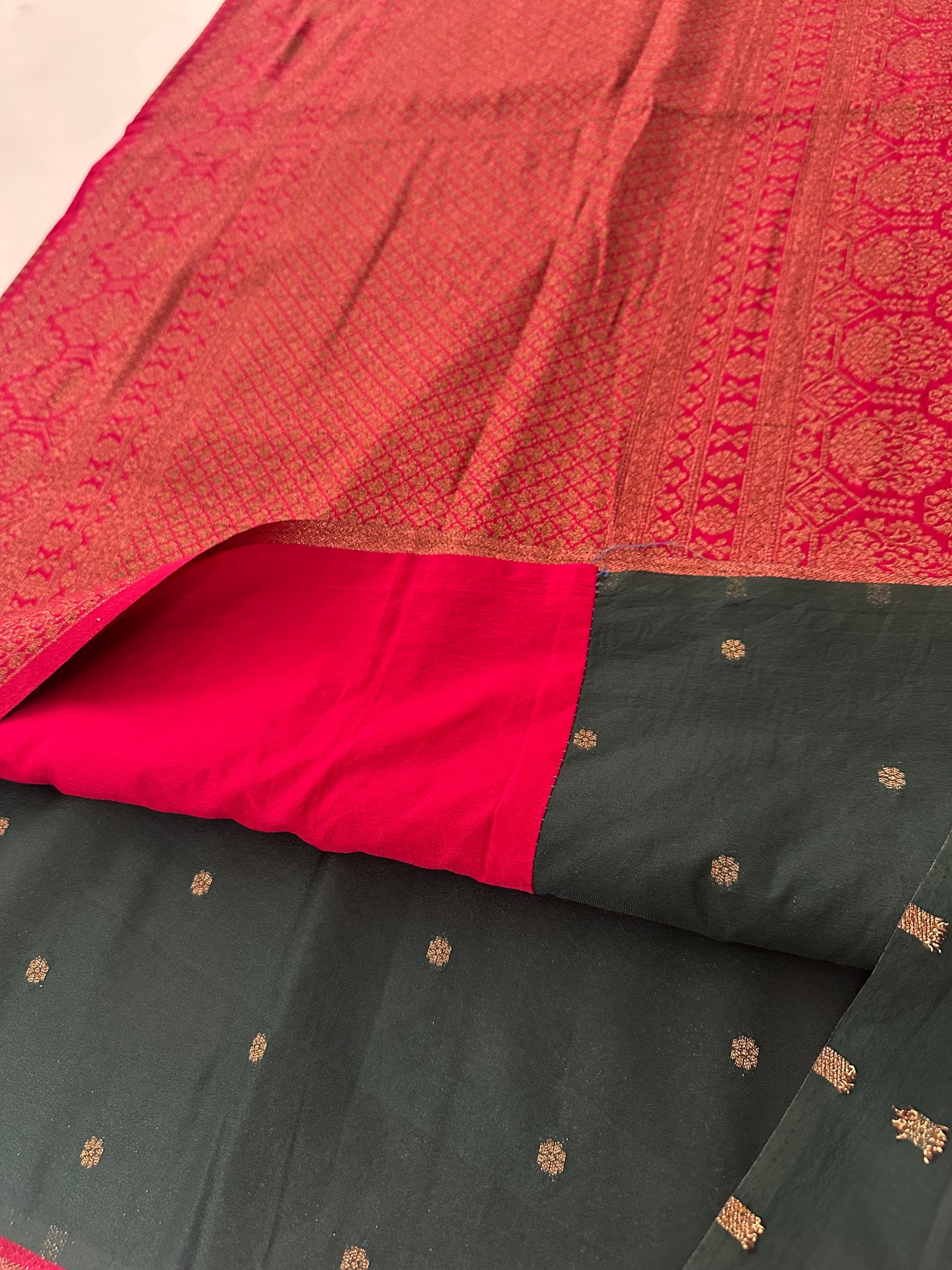 Kalamkari Tussar Printed-M26