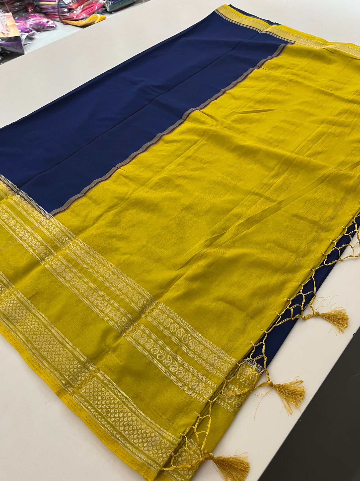 Premium Crape Banarasi