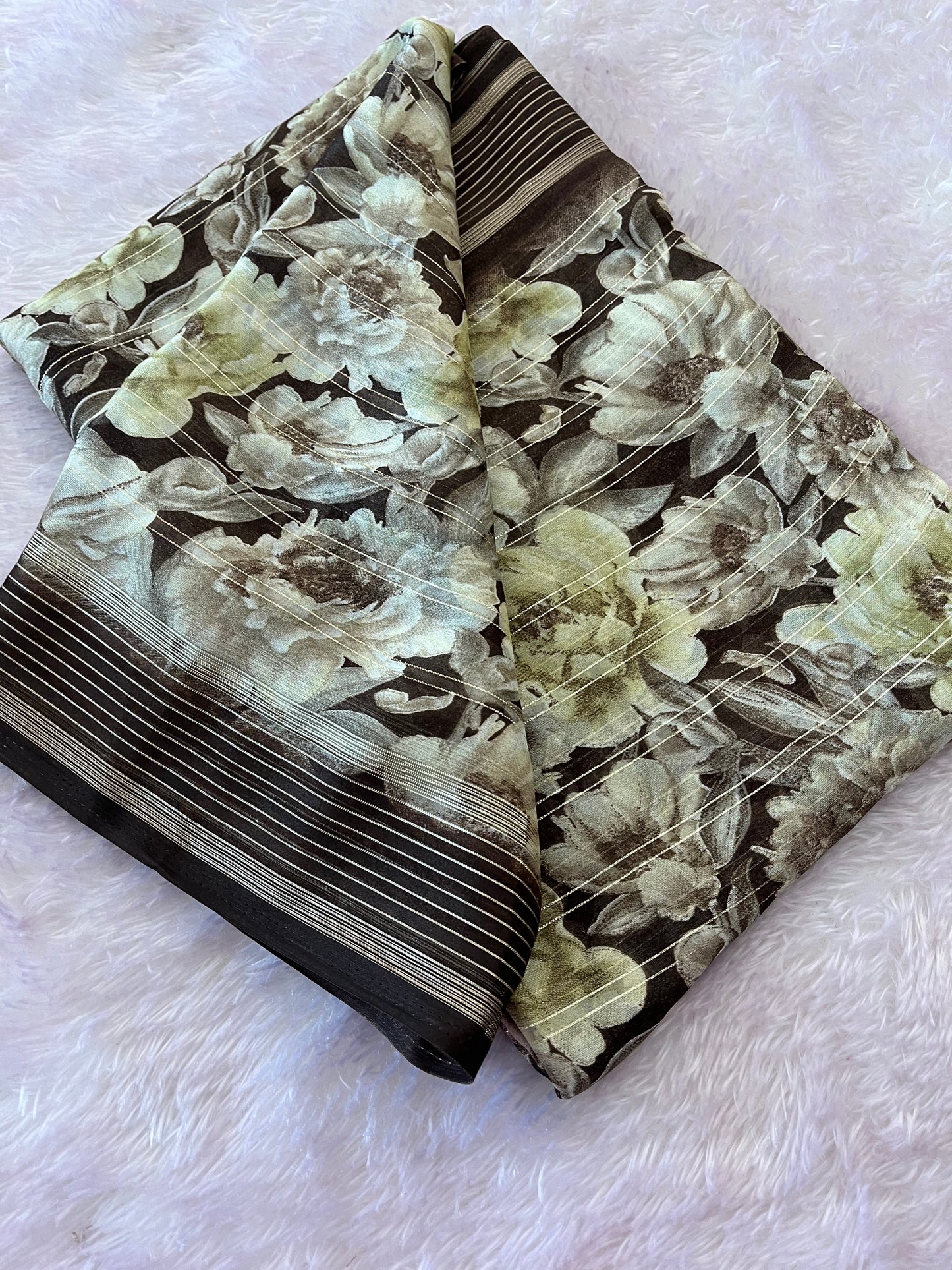 Printed chiffon