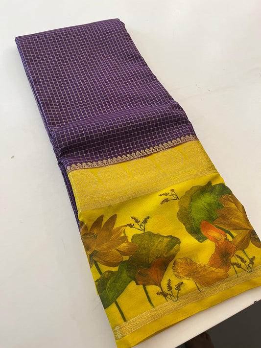 Designer crape Fancy