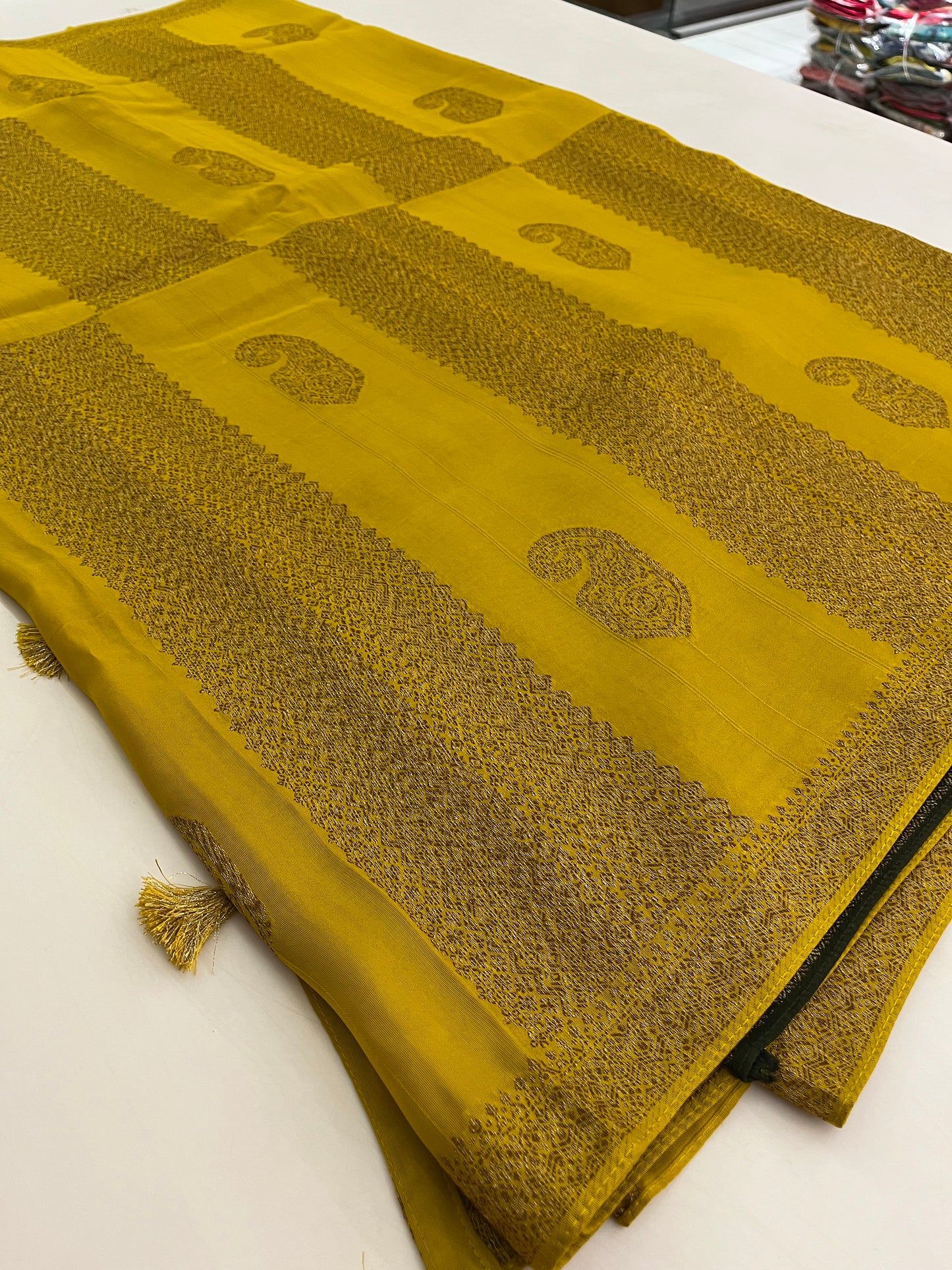 Jute silk designer