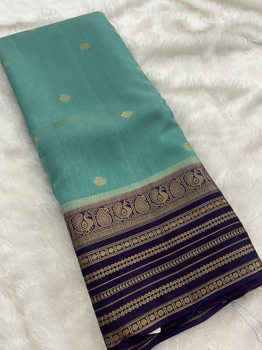 Banarasi Crape Viscose Saree-F13