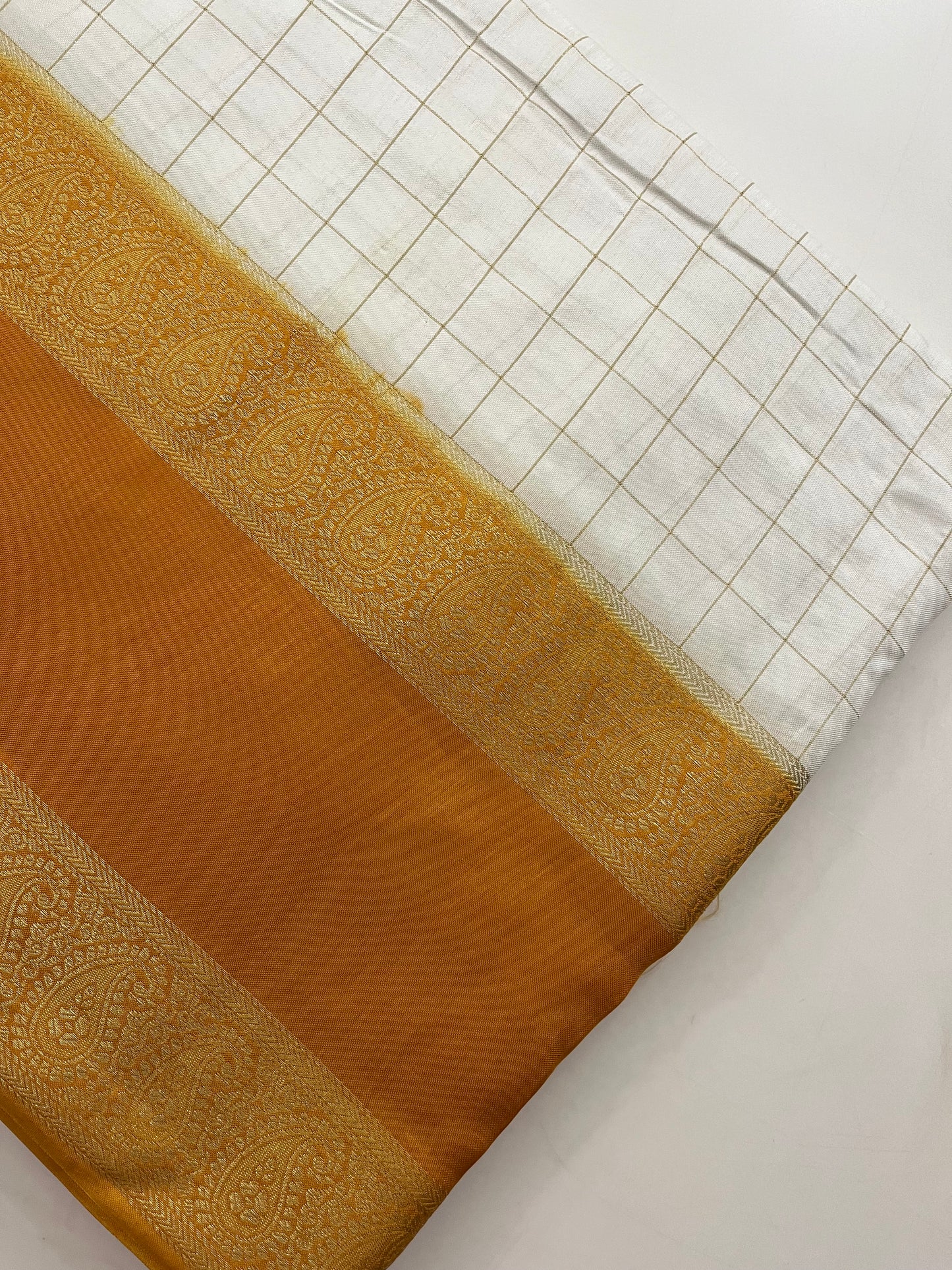 Dupion silk saree