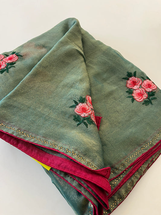 Premium lazer chiffon