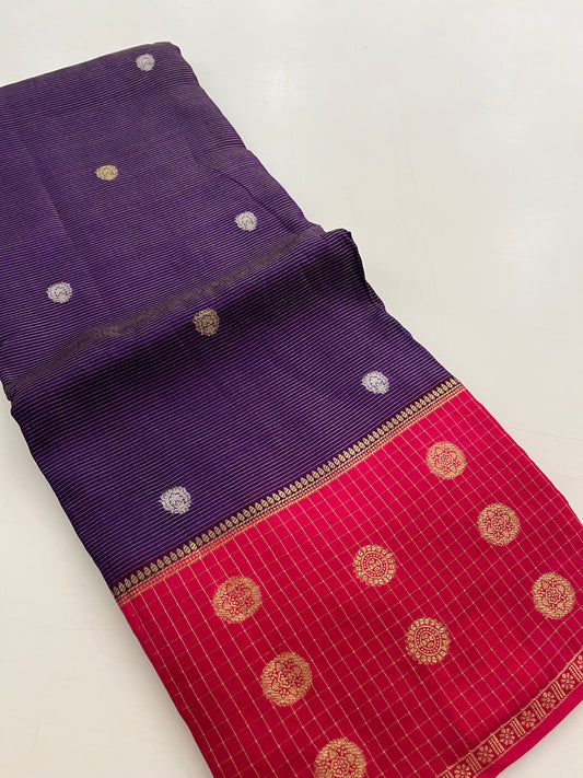 Banarasi designer crape