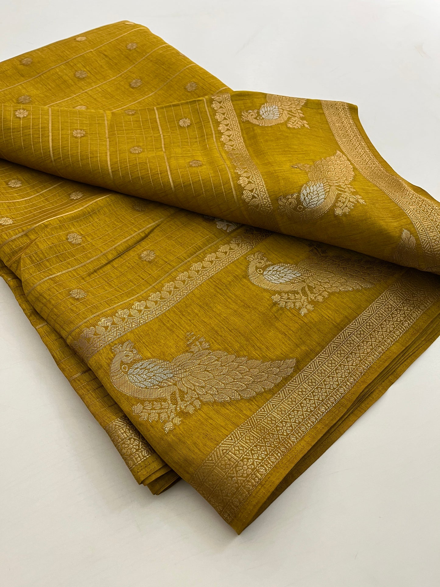 Tussar Fancy saree