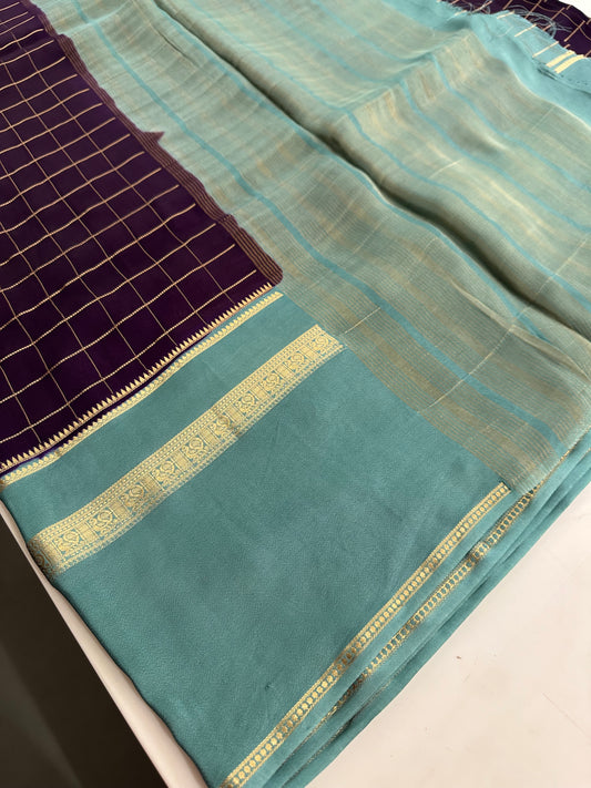 Banarasi Crape Viscose saree-M25