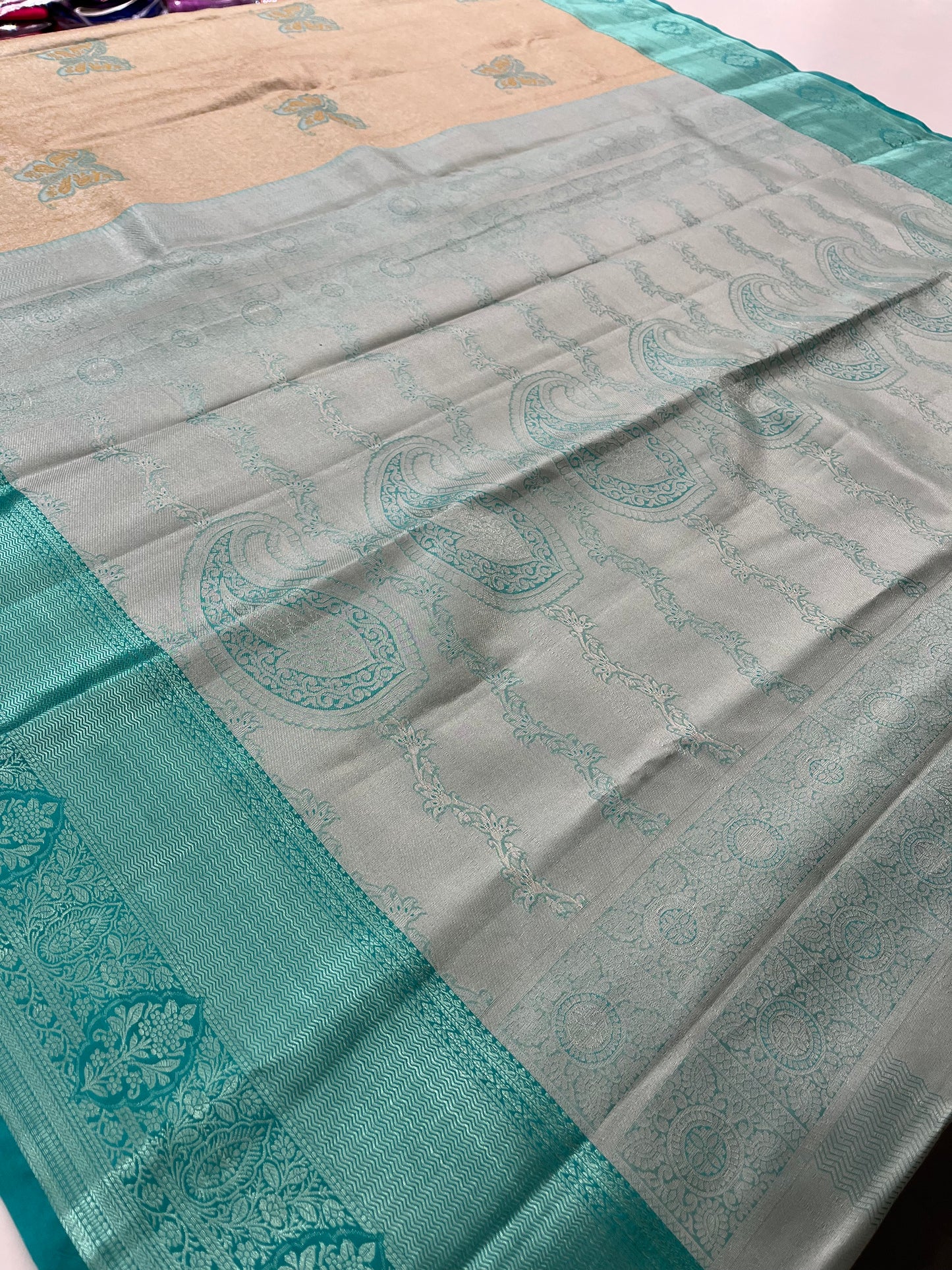Kanchi tissue semi silk