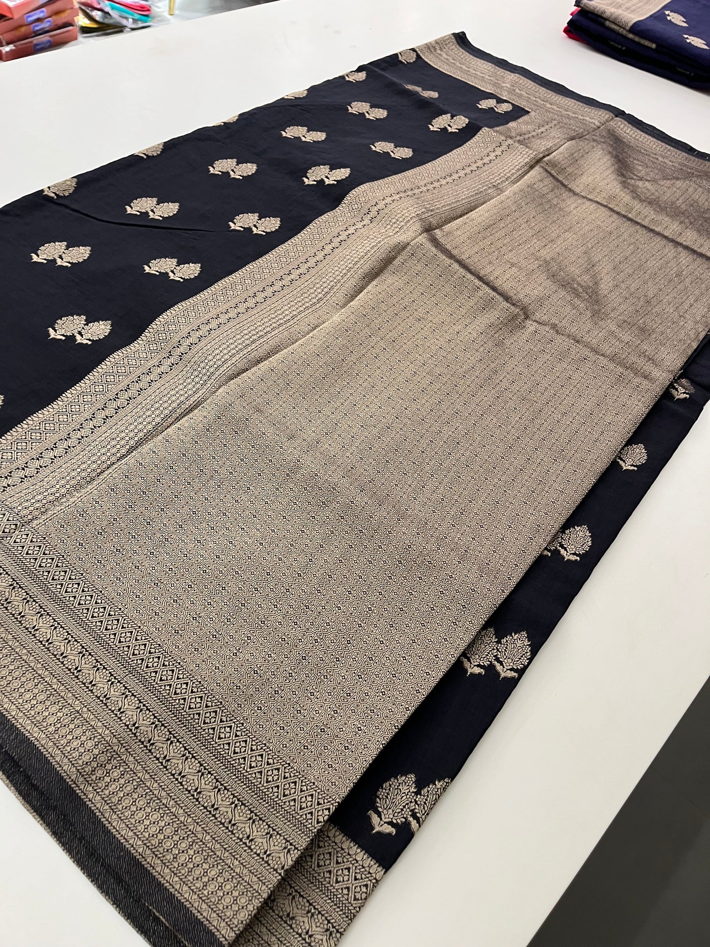 Linen Fancy Saree