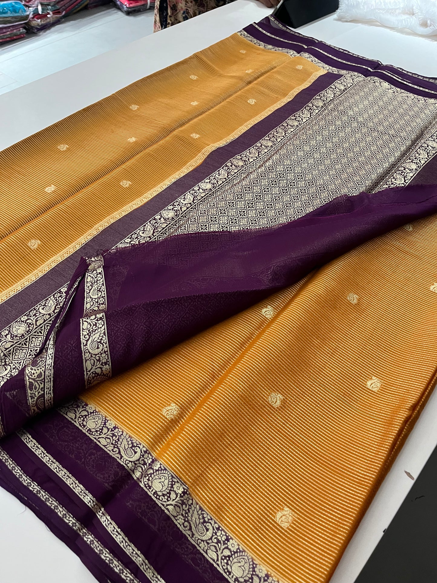 Ju7 Semi Mysore Silk