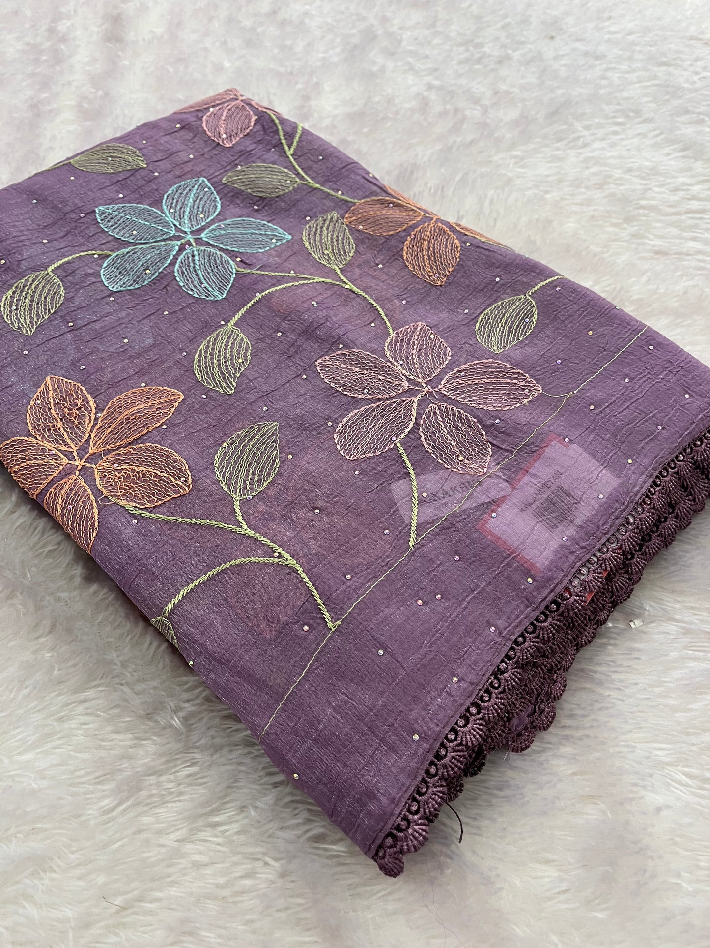 Organza Fancy saree