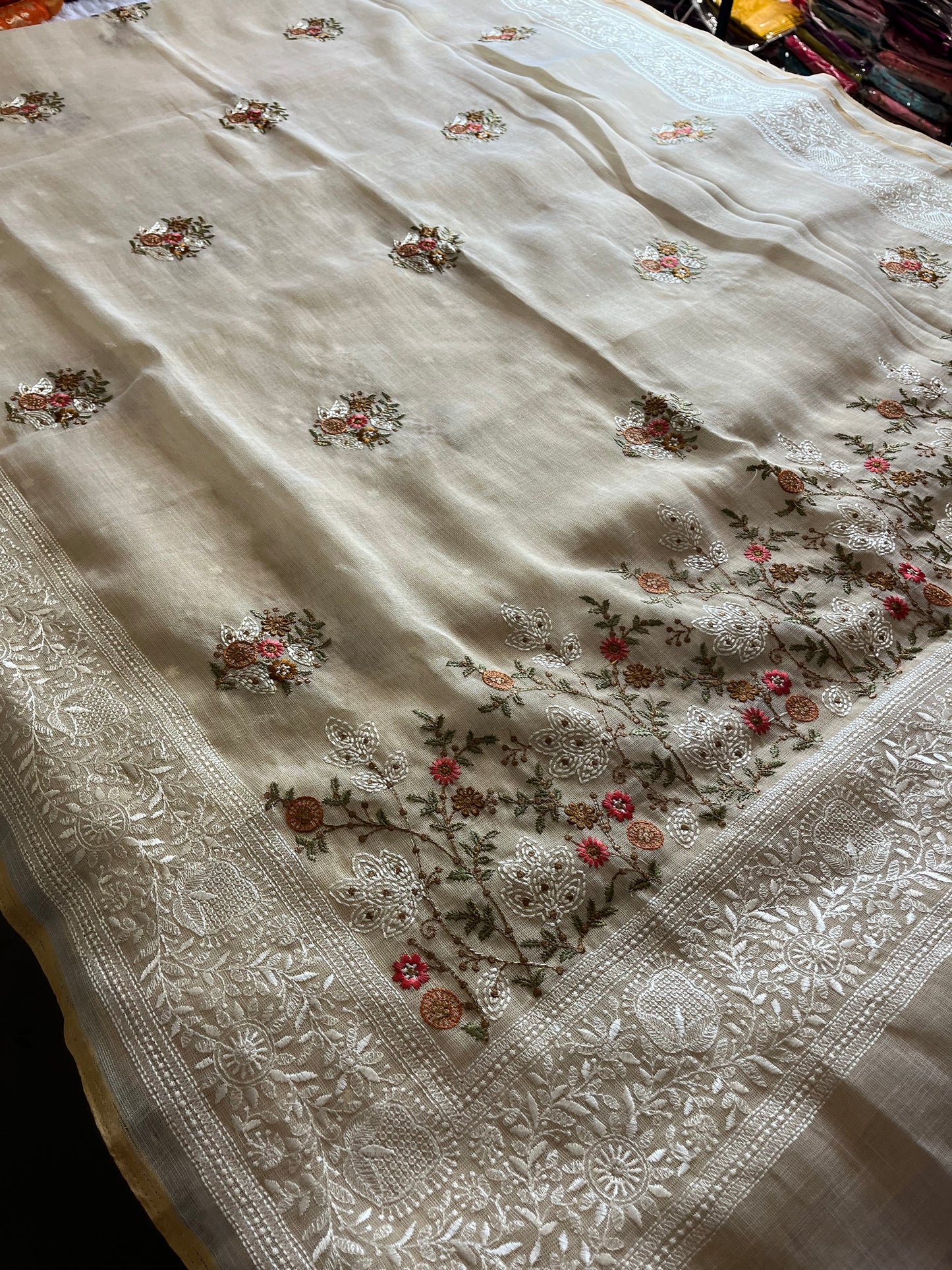 Linen Designer Embroidery