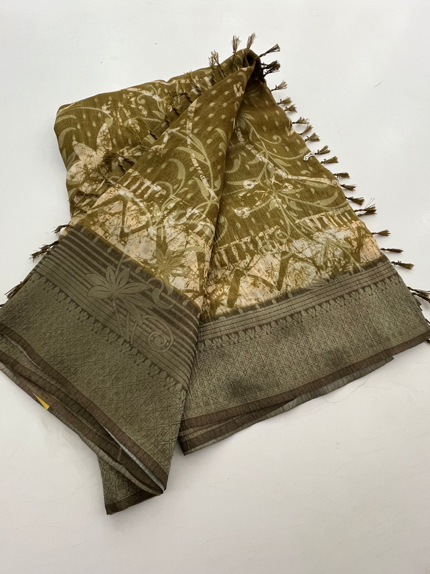 Printed Tussar Fancy