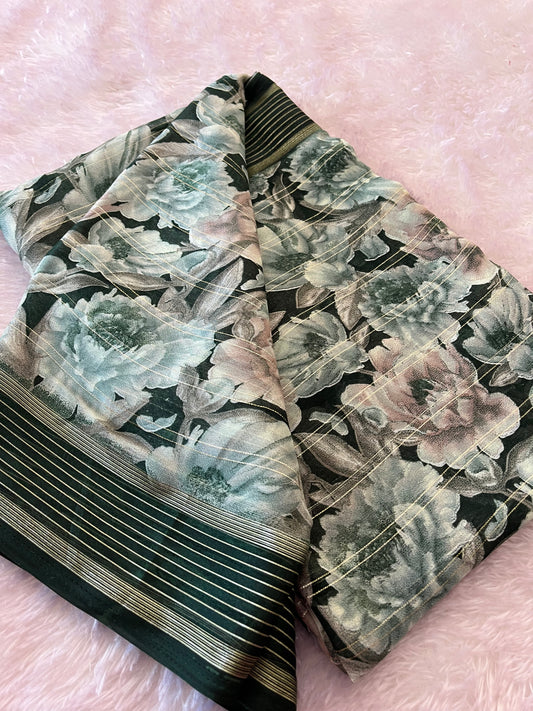 Printed chiffon