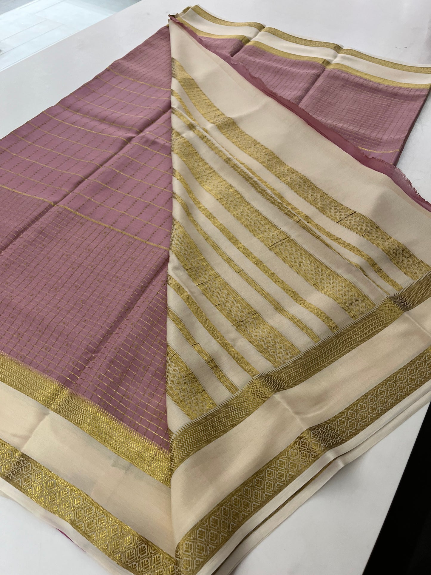 Pure Crepe Mysore Silk120 GSM