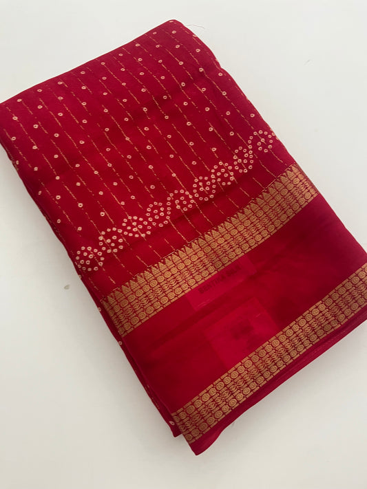Tussar Silk Print