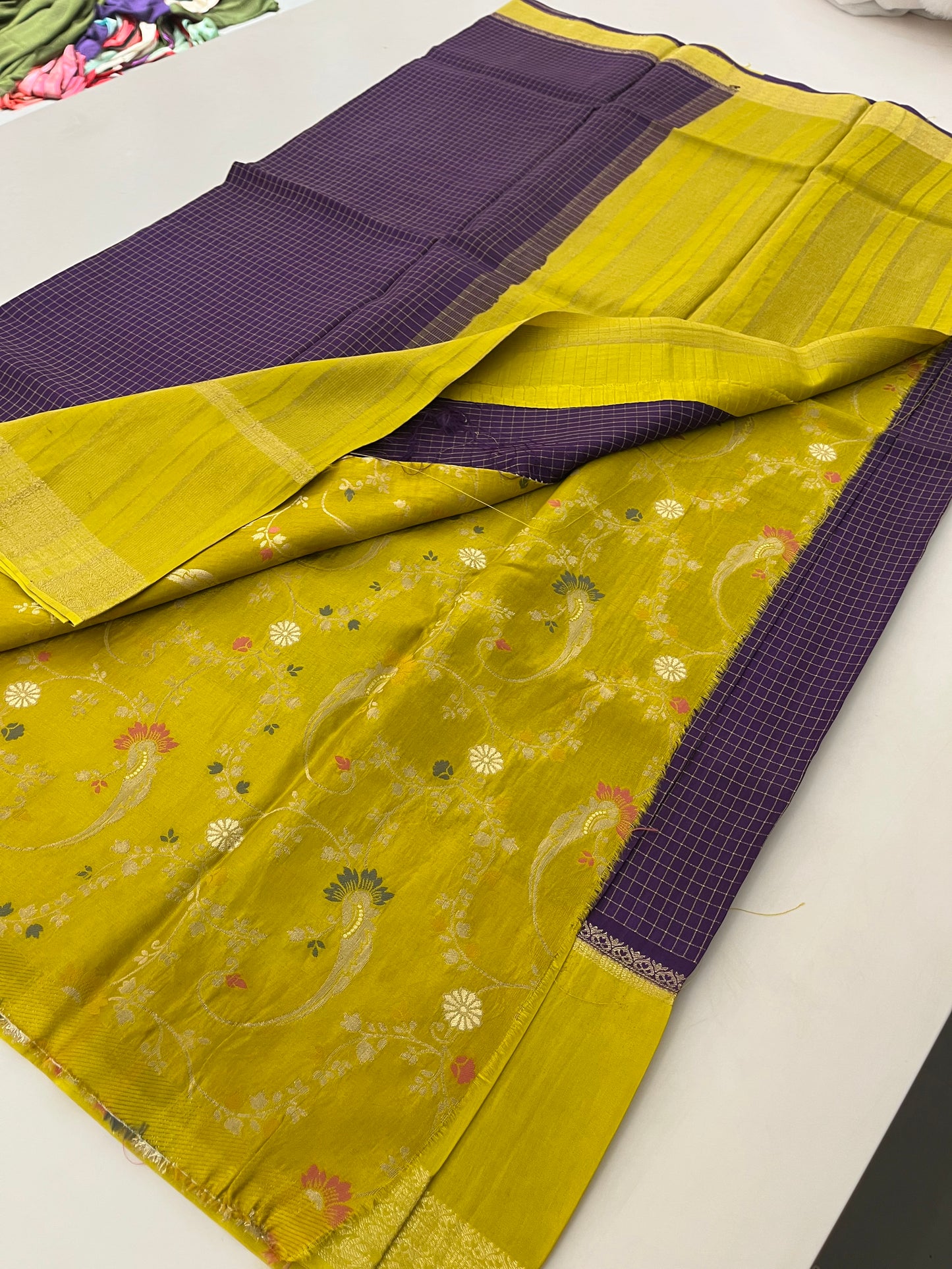 Ju10 Viscose Designer Bentex Small Checks
