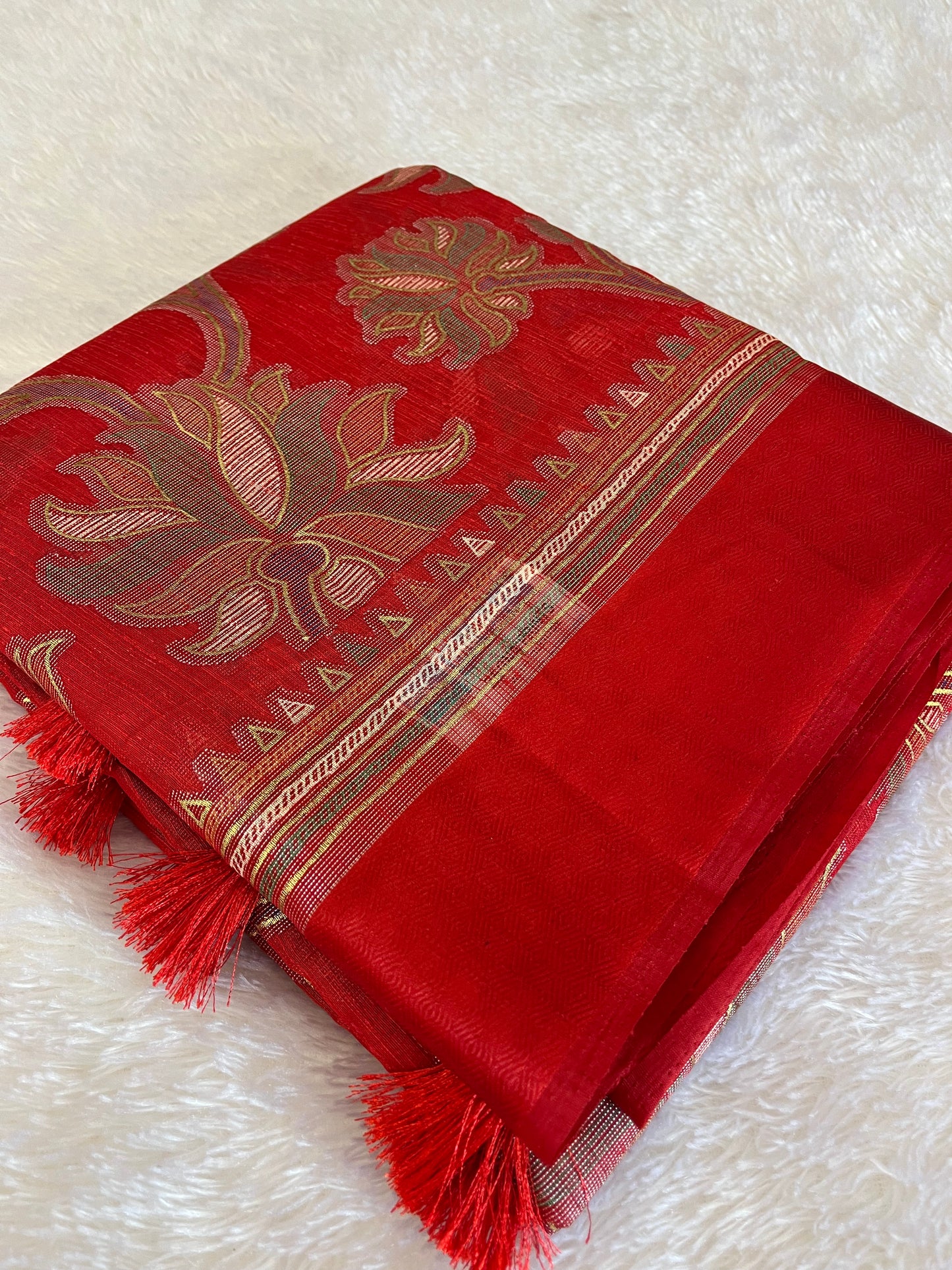 Linen chiffon