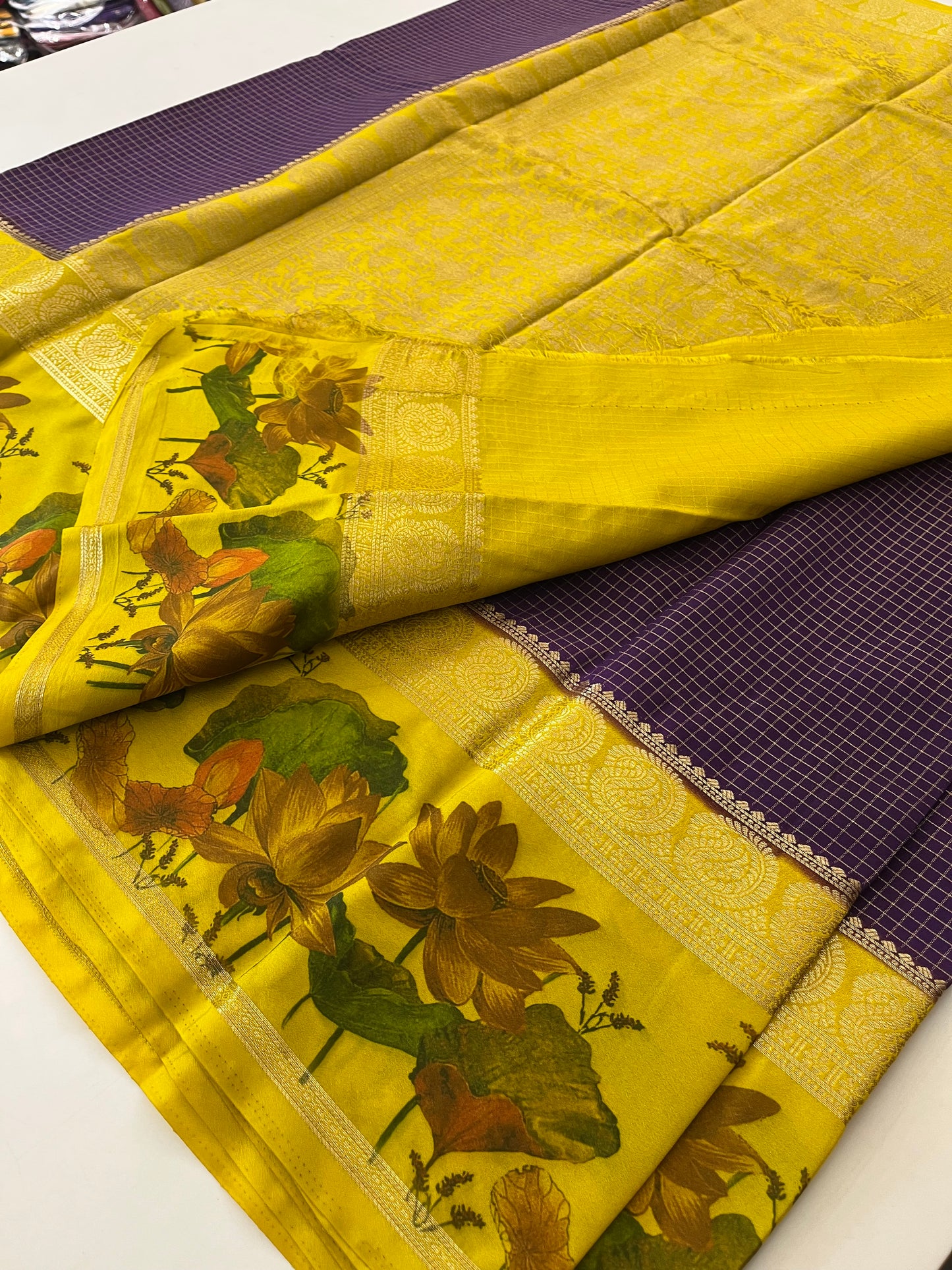 Designer crape Fancy